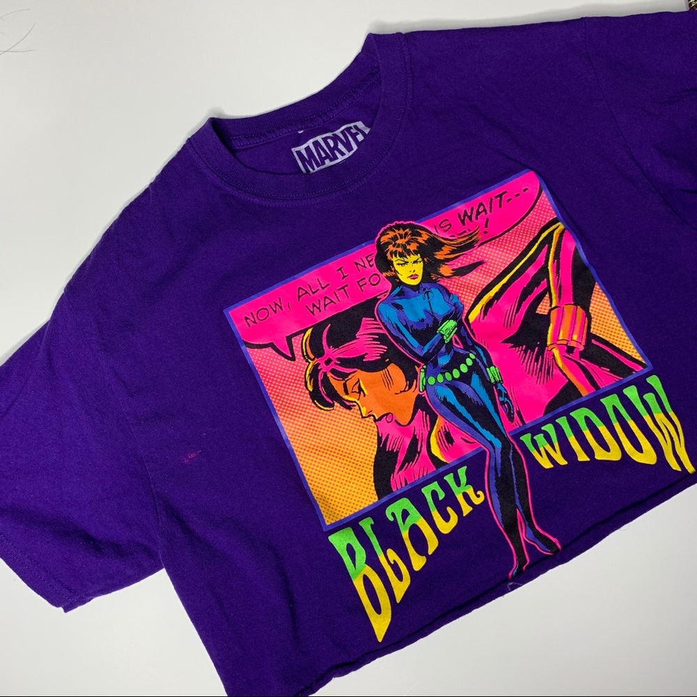 Marvel Graphic Crop Top